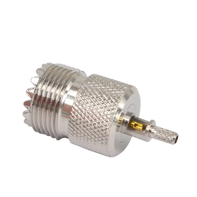 JX RF Connector SO239 UHF Female Crimp for RG316 RG174 RG58