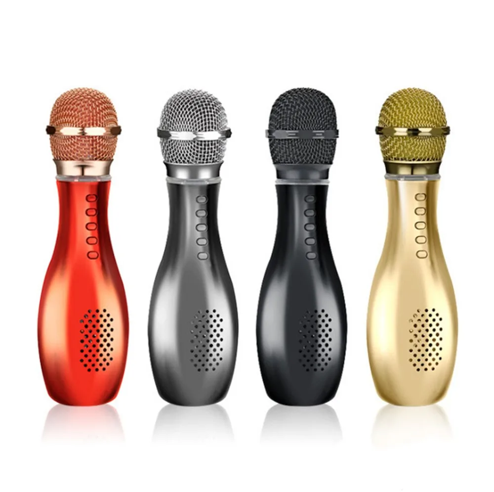 Unique Bowling Portable Wireless Bluetooth Karaoke Microphone
