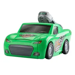 Легко построить грузовик Playset ABS с автомобилями литья под давлением модель для мальчиков Дети игрушечные транспортные средства