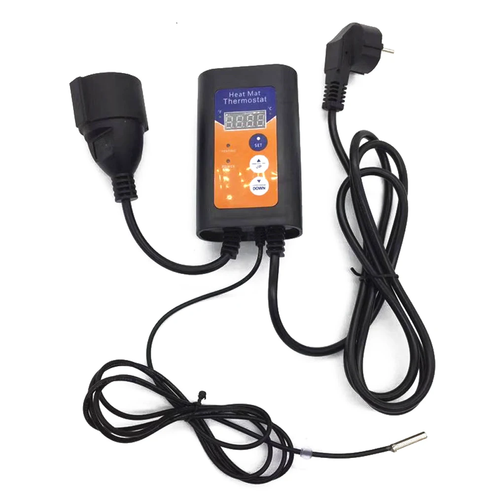 1000 Вт растительная теплица цифровой регулятор температуры со смарт-функцией контроля температуры регулирующий термостат устройство