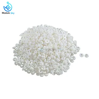 

100PCS Insulating Tablets Insulation Bushing Transistor Pads Circle TO-220 Plastic Insulation Washer