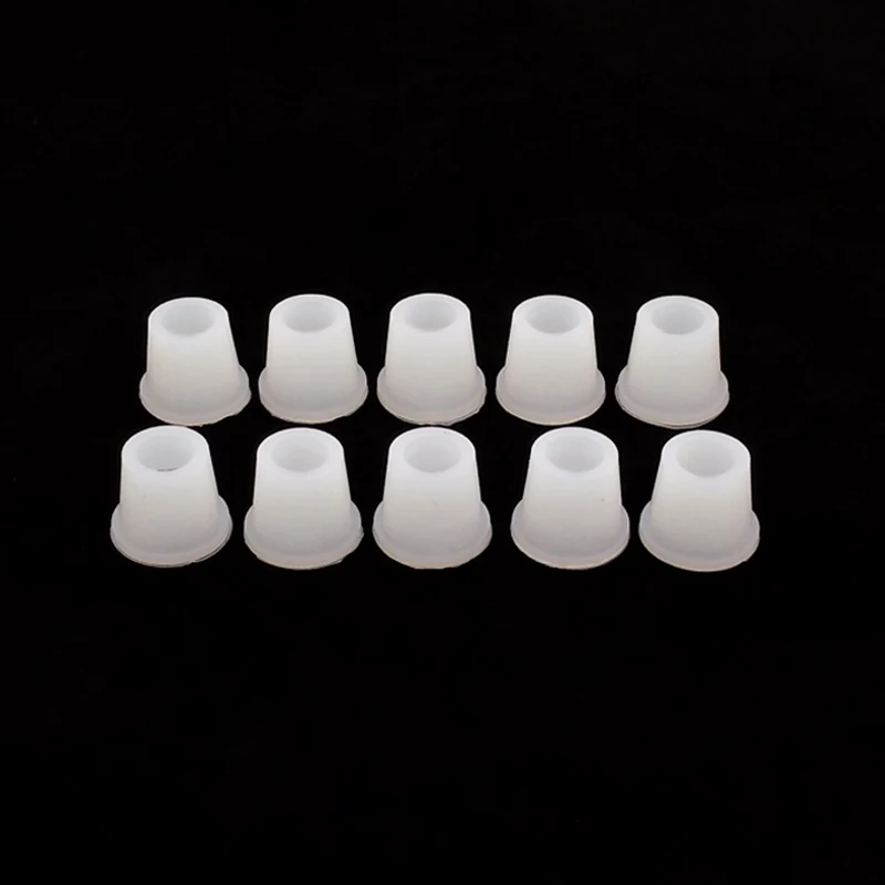 Medium-sized Shisha Hookah Bowl Grommet Tobacco Rubber Black White Water Pipe Sheesha Accessories SH0925 10pcs / Pack LOMINT