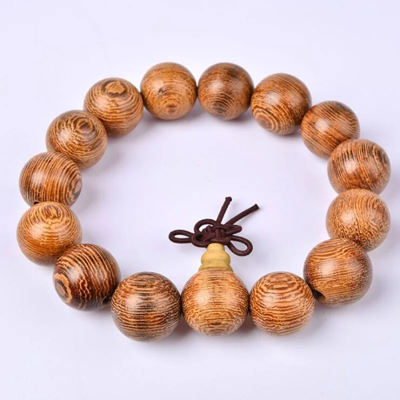 

108pcs Natural Woods Sandalwood Buddhist Prayer Beads Bracelets Buddha Wooden Charm Bracelet Bangle Free shipping