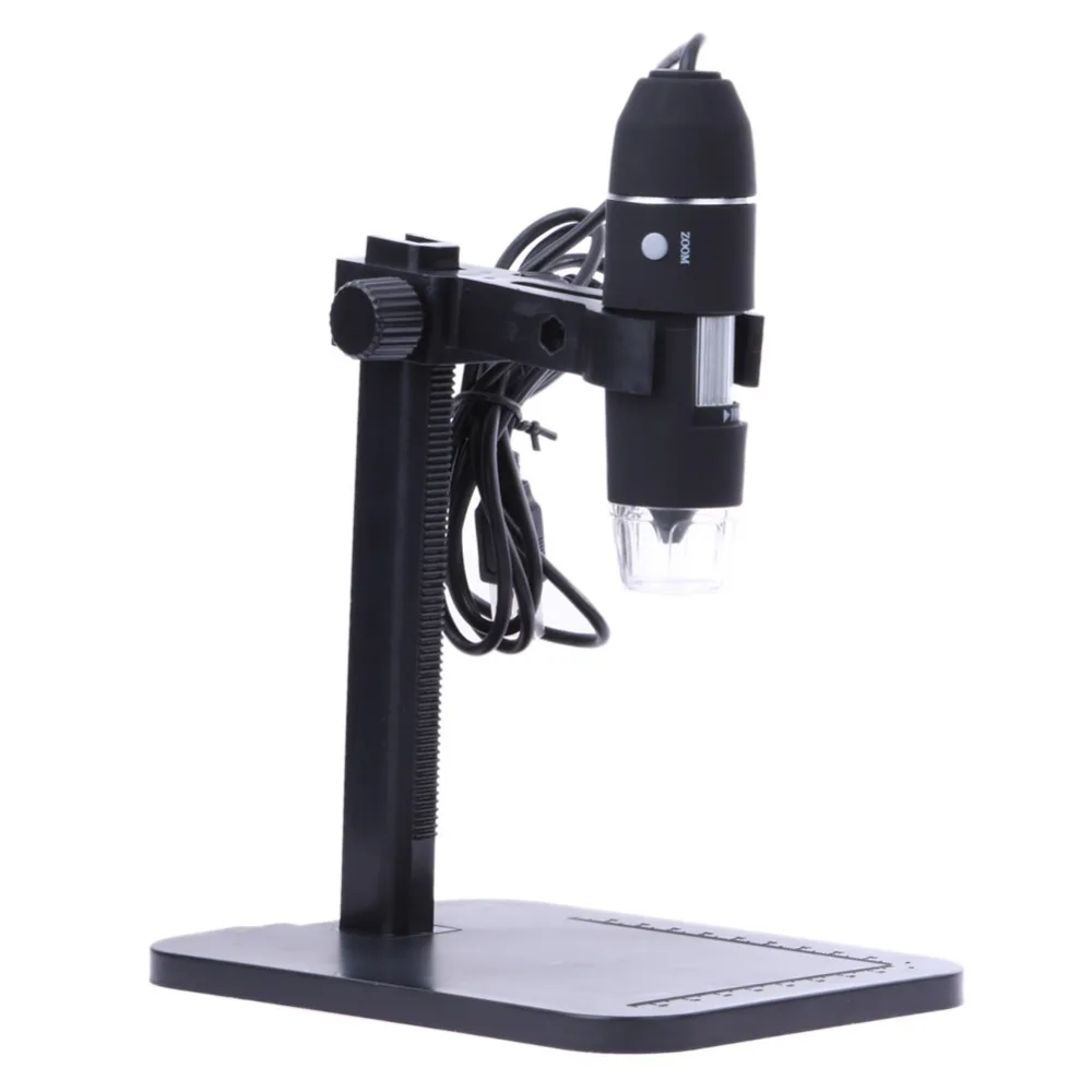 

Portable USB Digital Microscope 1000X 8 LED 2MP Endoscope Magnifier Camera HD CMOS Sensor + Lift Stand