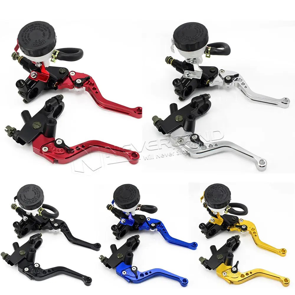 Prix pour Universal Réglable Moto Frein Leviers D'embrayage Maître-Cylindre Réservoir Set Pour Honda Suzuki Kawasaki Yamaha D10 Prix pour Universal Réglable Moto Frein Leviers D'embrayage Maître-Cylindre Réservoir Set Pour Honda Suzuki Kawasaki Yamaha D10