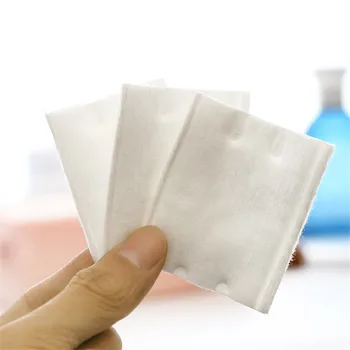 

ZD 120pcs/Box Cotton Makeup Cotton Wipes Soft Make Up Remover Pads Facial Cleansing Paper Wipe Skin Care Remove With Box CO8014