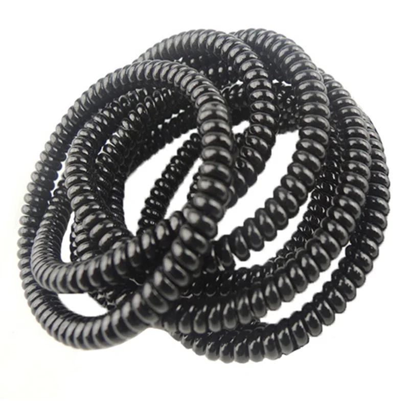 

5 шт., женские эластичные резинки для волос, цветные резинки для волос, телефонная веревка, резинки для волос, аксессуары для девочек