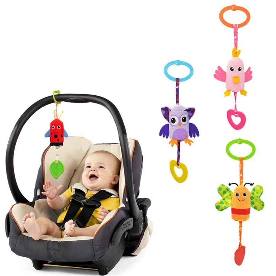 Toddler Toys Infant Bed Stroller Hanging Toy Wind Bell Baby Rattle