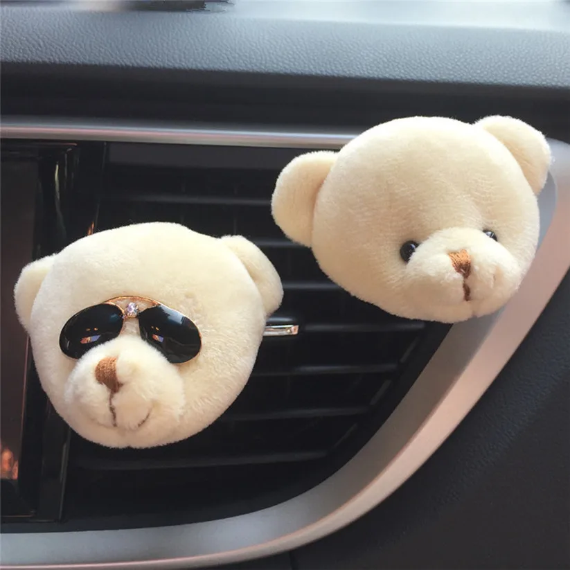 Car-styling WUPP Car Cute Funny Bear Air Outlet New Fragrant Perfume Clip Air Freshener Diffuser td1228 dropship