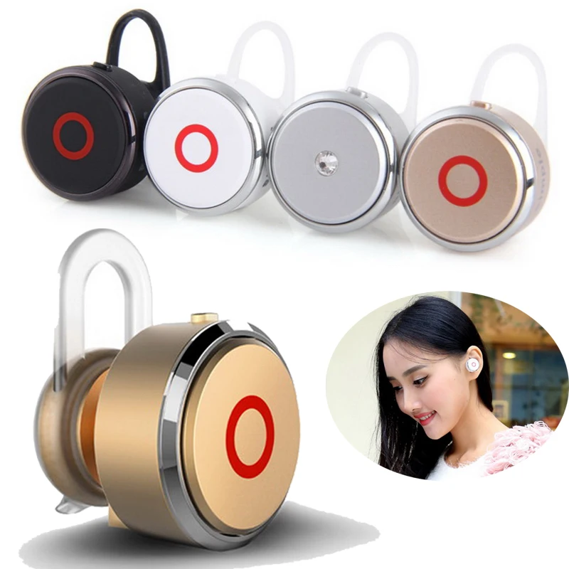 Mini Portable Noise Cancelling Bluetooth Earphone Simple 007 Stereo