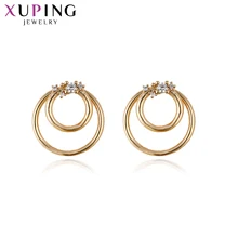Xuping Роскошные серьги в форме венка темперамент позолоченные украшения для женщин подарок на Рождество S55.4-93226