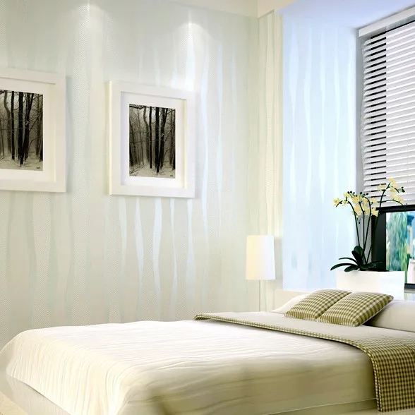 Papel Pintado De Rayas Modernas Blancas Para Paredes De Dormitorio Textura Plana Nacarada No Tejida Simple Color Solido Papel De Pared Rollo Decoracion De Habitacion Papeles Pintados Aliexpress