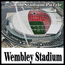 Clever& Happy 3d модель-головоломка Wembley стадион Сувенирный бумажный материал
