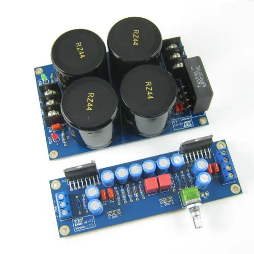 TDA7293 Amplifier Amp Board + Power Supply Rectifier Filter Finished