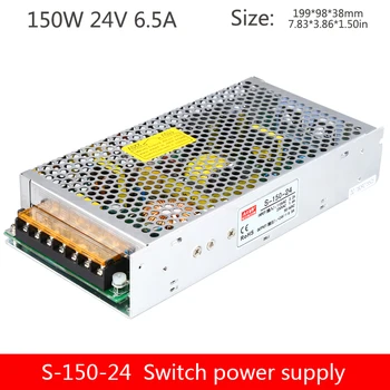 

Monitoring transformer switching power supply 24V6.5A150W motor power AC to DC DC output S-150-24