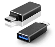 USB 3.1 Adapter Female OTG Type-C USB-C to USB-A Data Charger Cable Hot Sync Transfer for HTC 10 for LG G5 Xiaomi 4S M5 Mi5