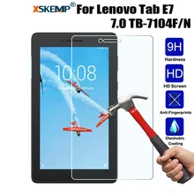 XSKEMP ультра прозрачное закаленное стекло для lenovo Tab E7/E8/E10/M10/P10 Премиум Защитный экран для планшета пленка Взрывозащищенная