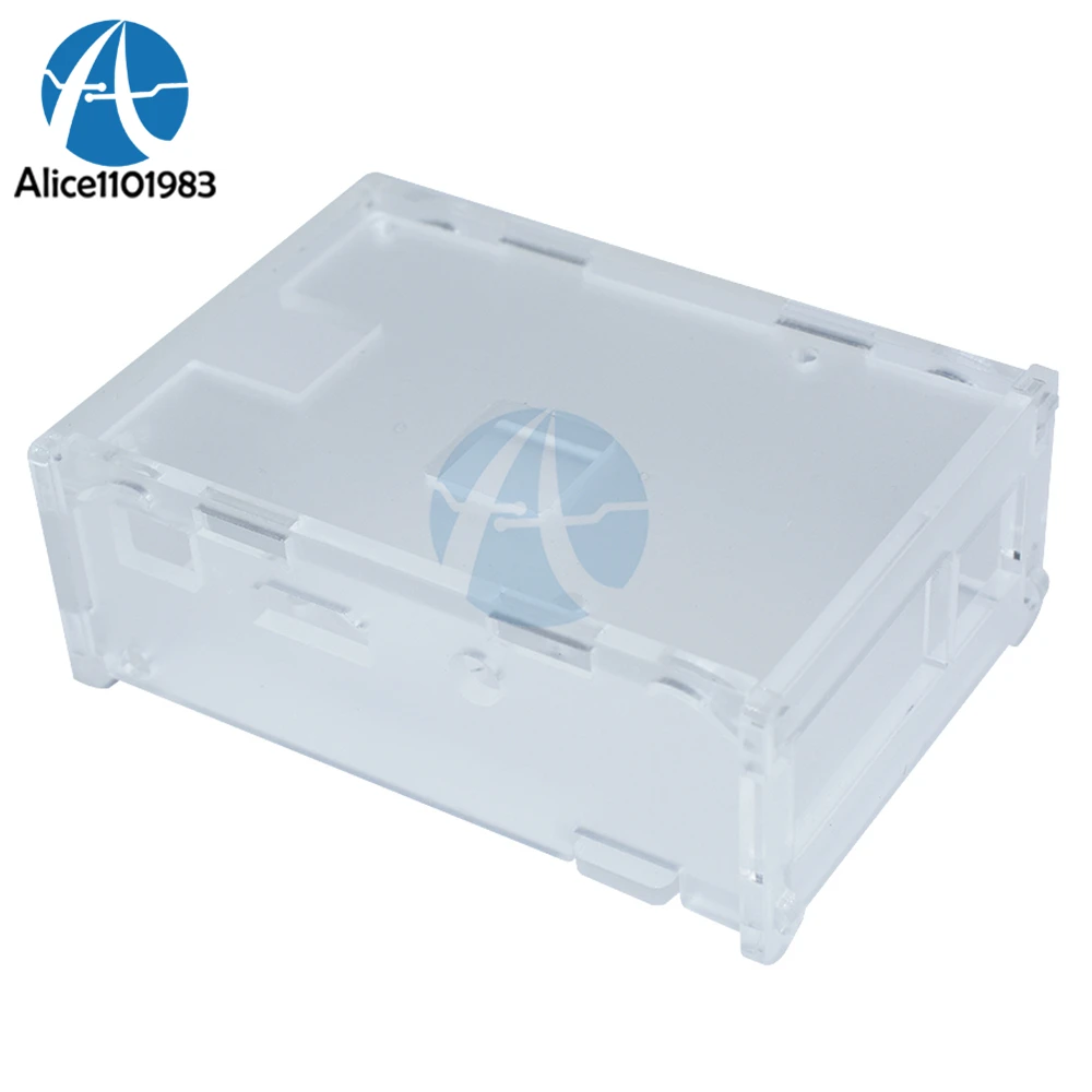 

93 x 65 x 32mm Transparent Clear Acrylic Case Shell Enclosure Computer Box DIY KIT For Raspberry Pi