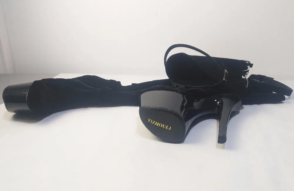 20cm The wild female high boots, the stage super high heels with the us boots and the waterproof platform wholesale