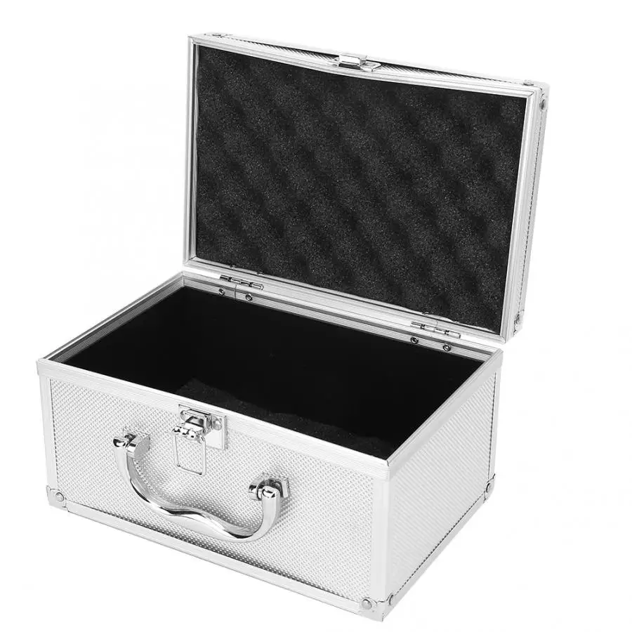 

230*150*125mm Aluminum Alloy Toolbox Portable Display Case Instrumentation Box Tool box