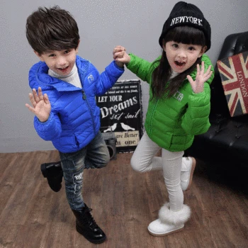 

]New Winter Jacket Children's Clothing Burst Down Baby Down Jacket Girls Boys Outwear