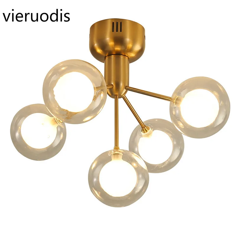 

Modern Minimalist Led Nordic Balcony Ceiling Lamp Simple Wrought Iron Light 5 Heads Lighting for Home Decor Porch Corridor Aisle
