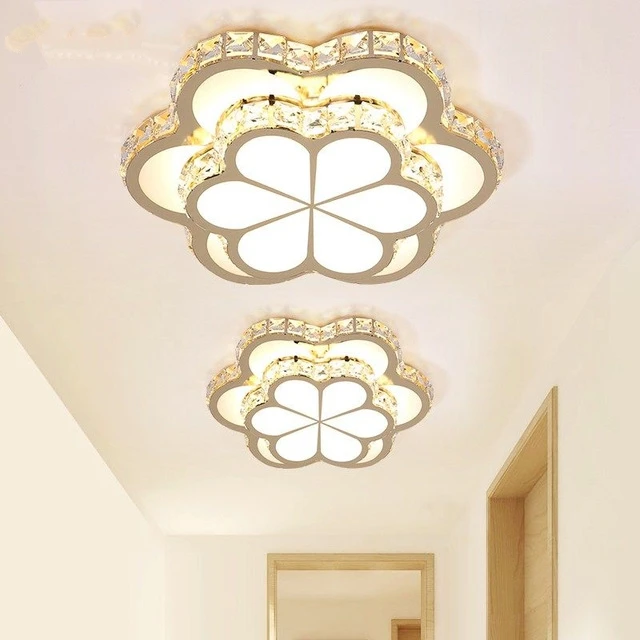 

Nordic luxury flowers LED Ceiling Lights for living room kitchen bedroom lighting crystal Ceiling lamp flush mount ceiling light