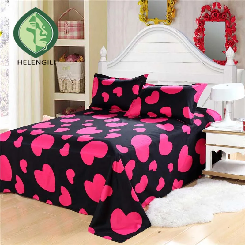 Love Heart bedding sets 3pcs/4pcs twin full queen star starry sky duvet
