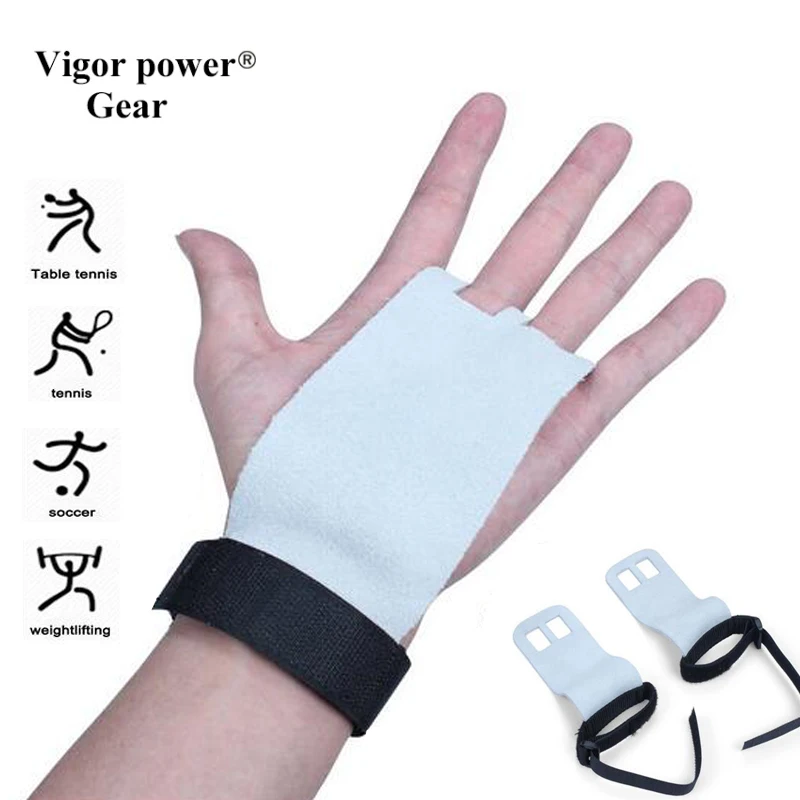 Free shipping New leather weightlifting gymnastics care palm palm pads