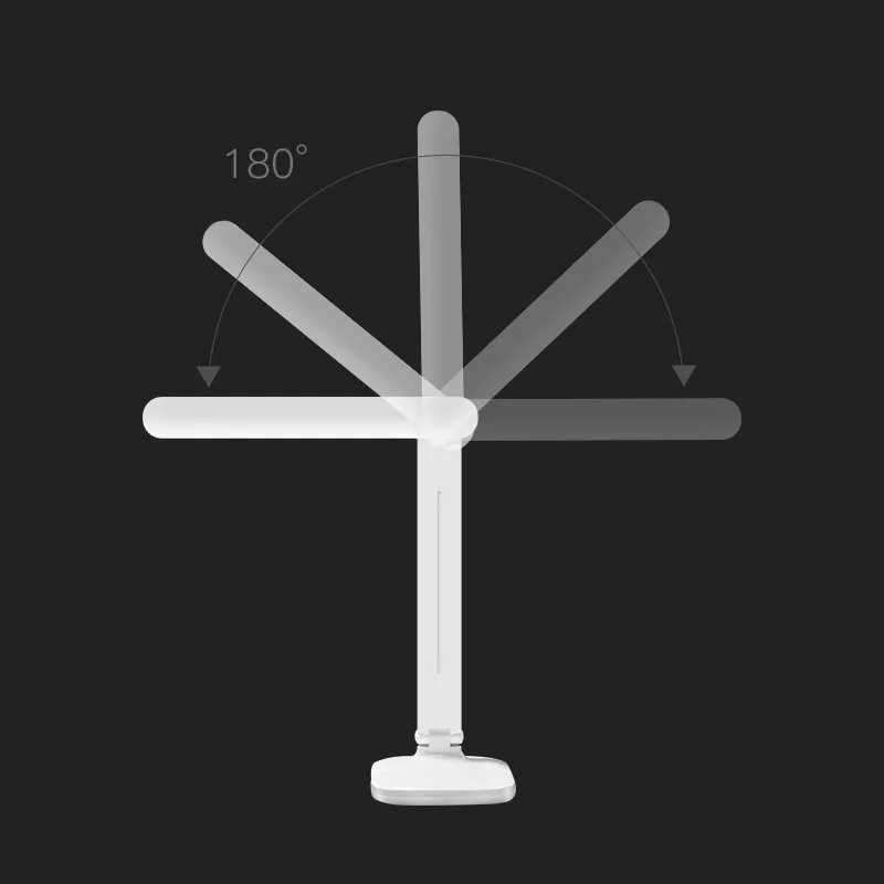 Креативный складной светодиодный Настольный светильник с регулируемым теплым цветом, светом и защитой глаз