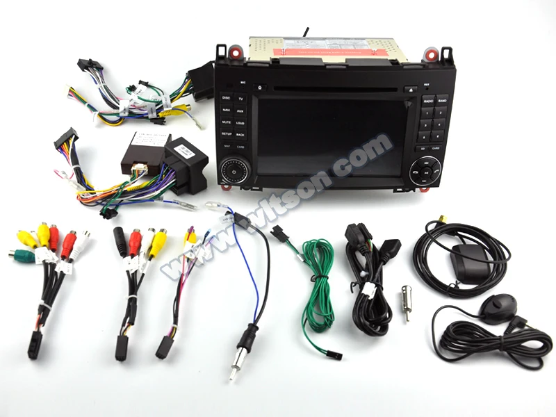 Top WITSON Android 9.0 Octa core px5 Car Dvd GPS Player FOR MERCEDES-BENZ A/B CLASS IPS screen 4GB RAM 64GB ROM CAR GPS NAVIGATION 5