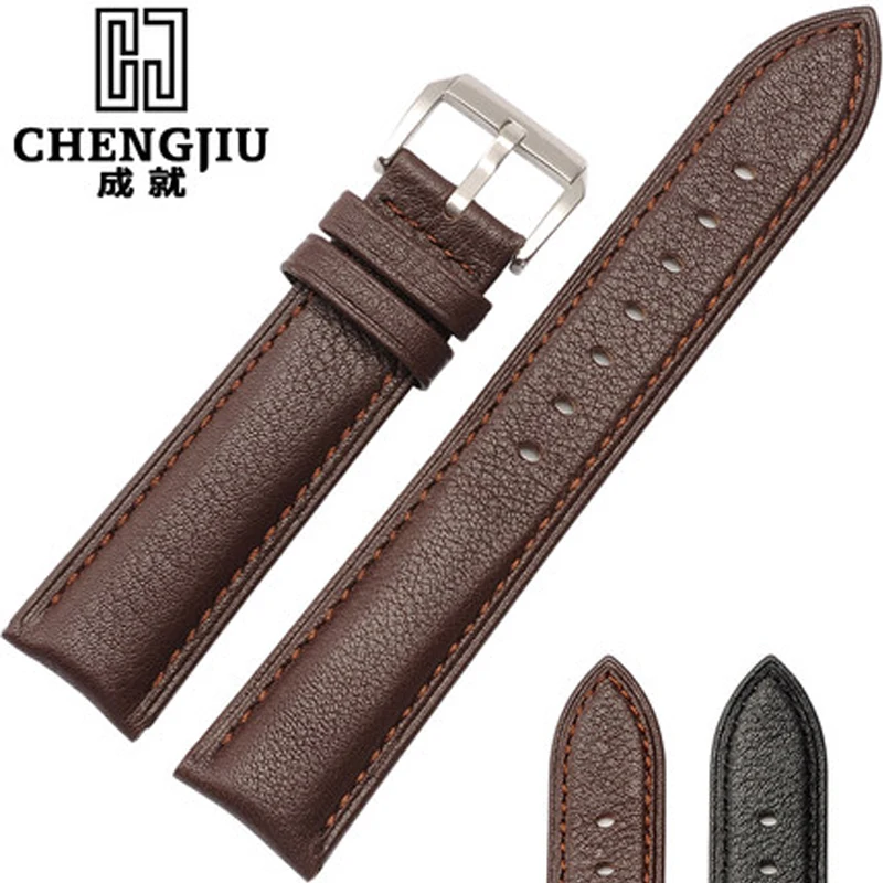 Мягкие мужские наручные часы с кожаным ремешком для Tissot/Daniel Wellington/Mido/men tor ремешка