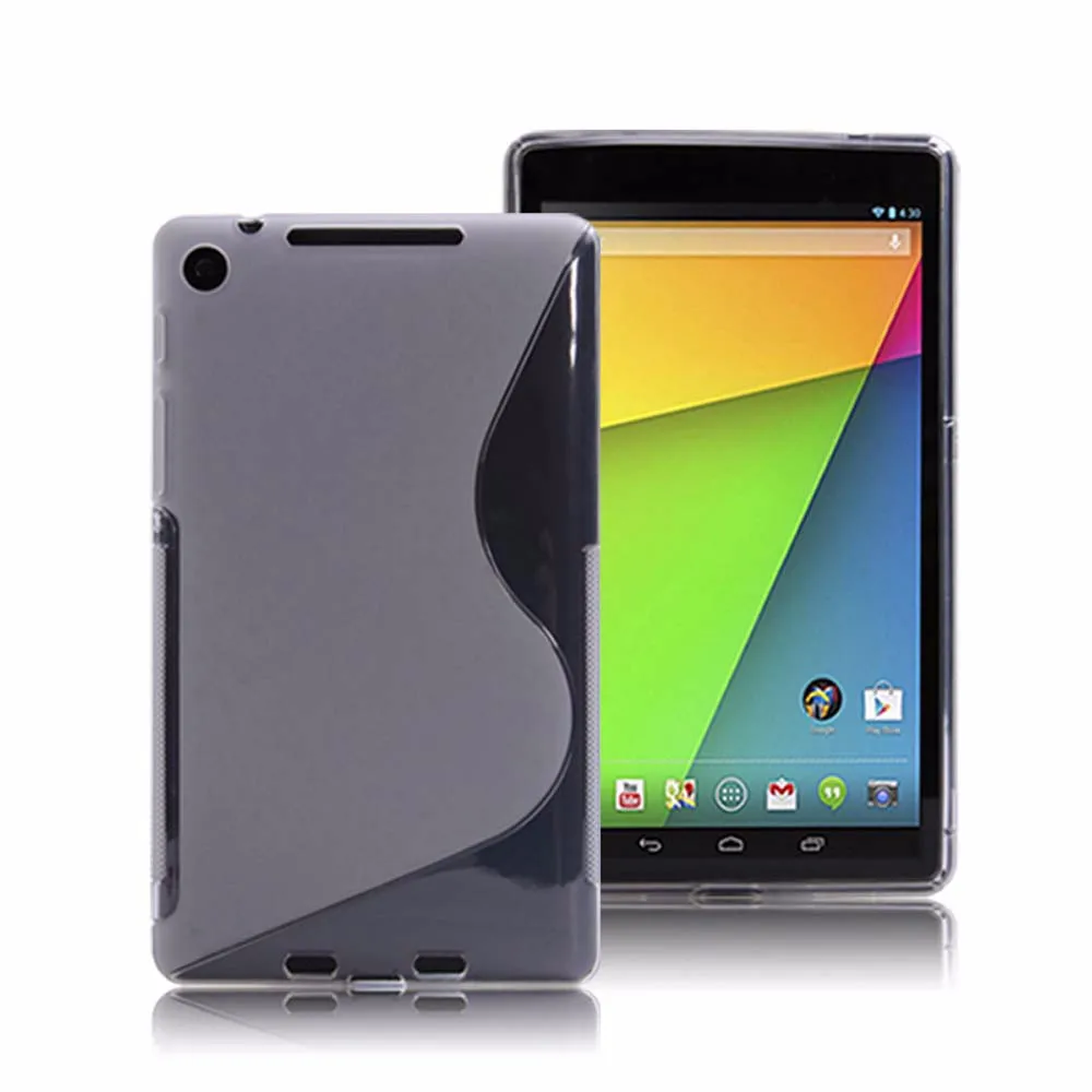 Чехол из ТПУ для Nexus 7 2013, чехол для планшета Google Nexus 7 2013 FHD 2nd, силиконовый чехол(не для Nexus 7 1st