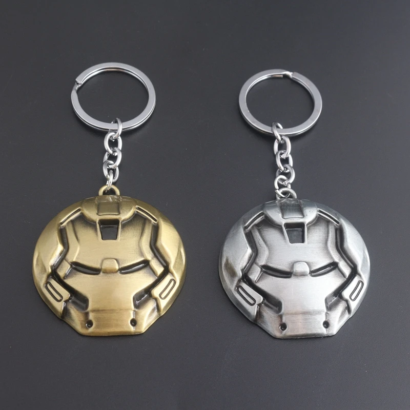Мода фильм Seriers Jewelry Железный человек сплава Маска Модель подвеска брелок Тема