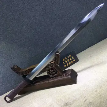 

HandMade Strong Hunting Fighting Jian Dao Sword Sharp High Manganese Steel Blade
