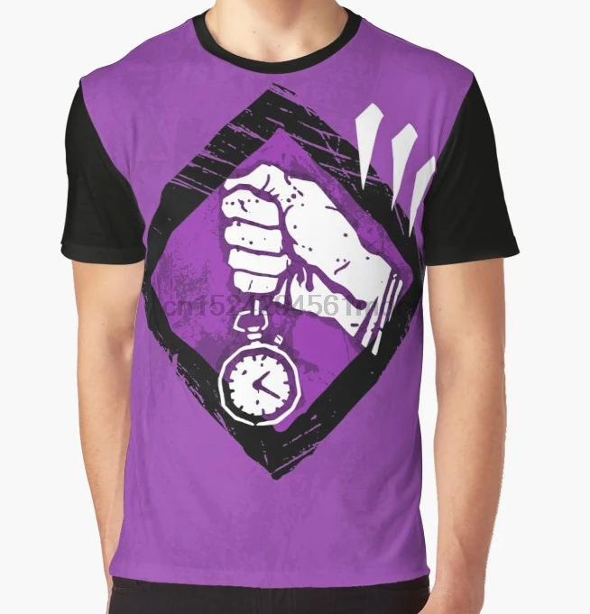 

All Over Print T-Shirt Men Funy tshirt Borrowed time (Dead by daylight) Short Sleeve O-Neck Graphic Tops Tee women t shirt