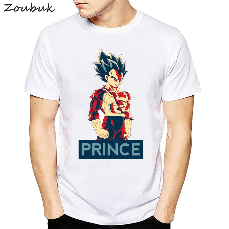 

dragon ball t shirt super saiyan dragonball z dbz goku Vegeta capsule corp t-shirt men/women casual homme