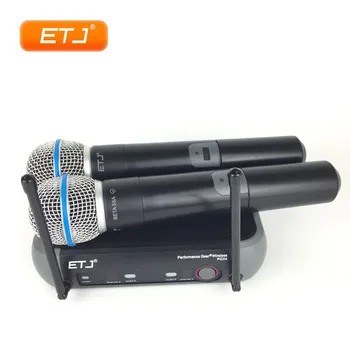 

PGX242 Professional Wireless Microphone 2 Transmitter Handheld Stage Performance Microphones