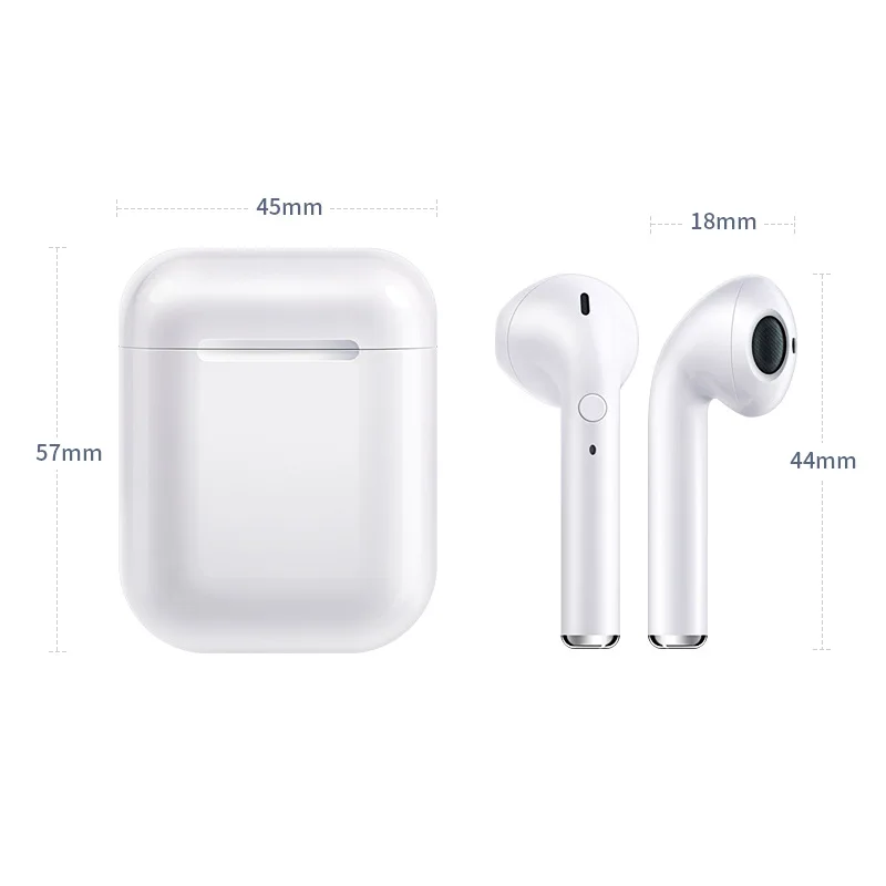 X9 TWS Wireless Bluetooth Earphone Stereo Dual Mic Waterproof Noise Cancelling Earphones LED Display with Charge Box for iphone