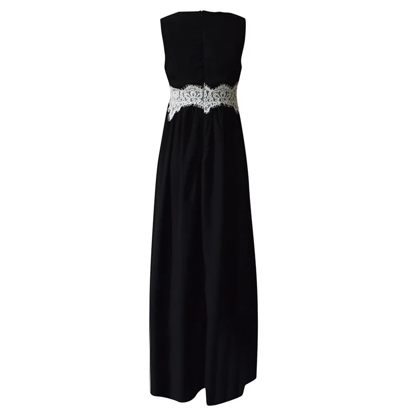 Gothic Retro Dress For Women Medieval Renaissance Summer Dress Lace Floor Length Maxi Dress Sleeveless Vestidos De Festa 40JUN143