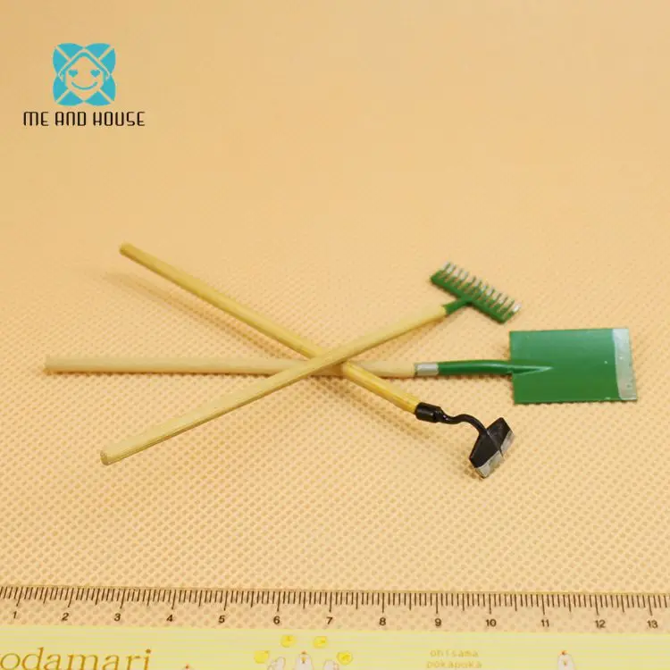 1 12 scale miniature outdoor mini housework font b tools b font dolls font b garden