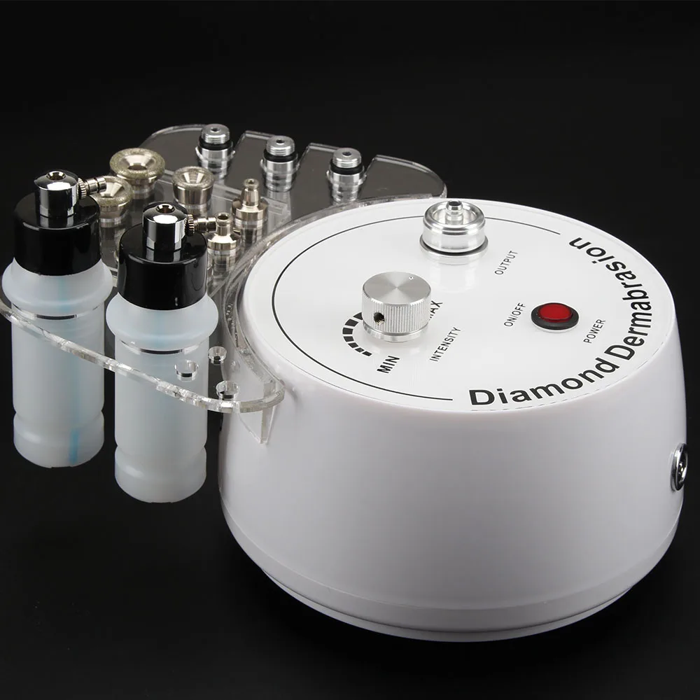 3 In 1 Dermabrasion Microdermabrasion Skin Scrubber Vacuum Hydro Sprayer Machine Salon
