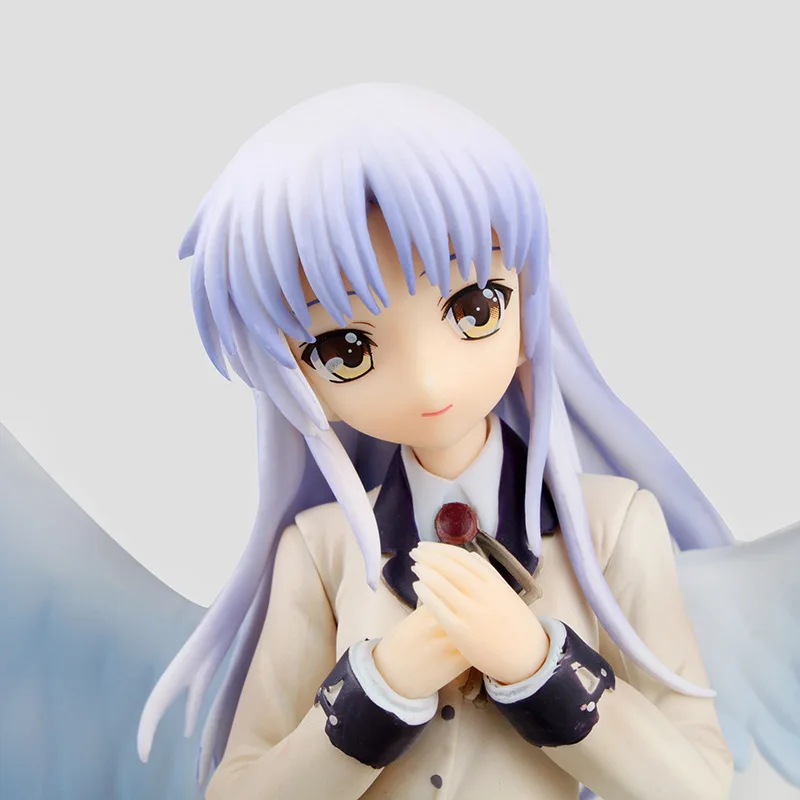 Фигурка Angel Beats Tachibana Kanade мультяшная милая кукла из ПВХ 21 5 см упакованная в коробку