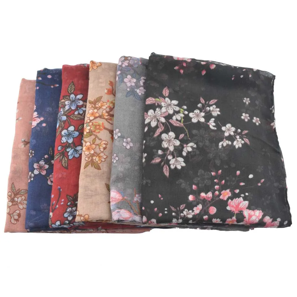 

Moda mujer 2019,Summer flower scarf,Muslim hijab,foulard cape femme,viscose floral hijab,korean beach scarf style,shawls wraps