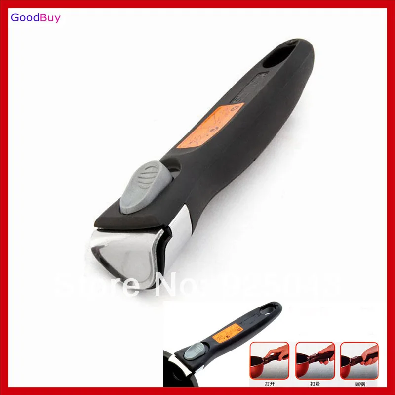

New removable pan handle pot handle detachable dismountable Clip Grip handle for kitchen pan pot clamp