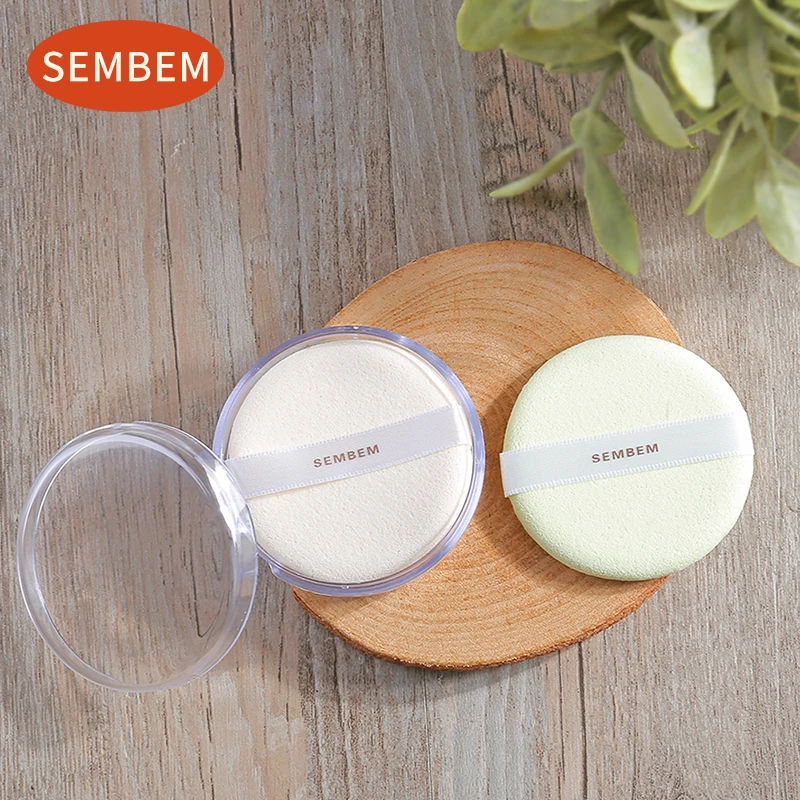SEMBEM 2 шт. косметический спонж для макияжа Мягкая женская портативная