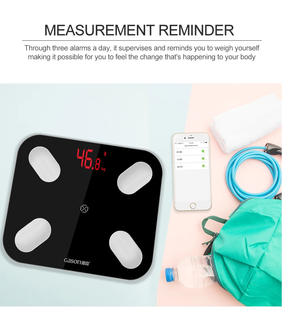 GASON S4 весы для жировых отложений, напольные, умные, электронные, цифровые весы для ванной, весы с Bluetooth, весы, точность