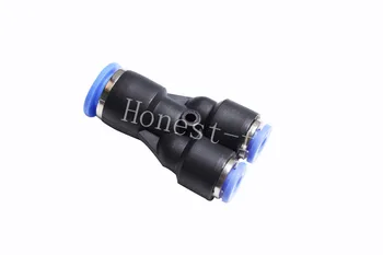 

Pneumatic Push to Connect Fitting 5/16"- 5/32" OD Tube Y Splitter Union Connector