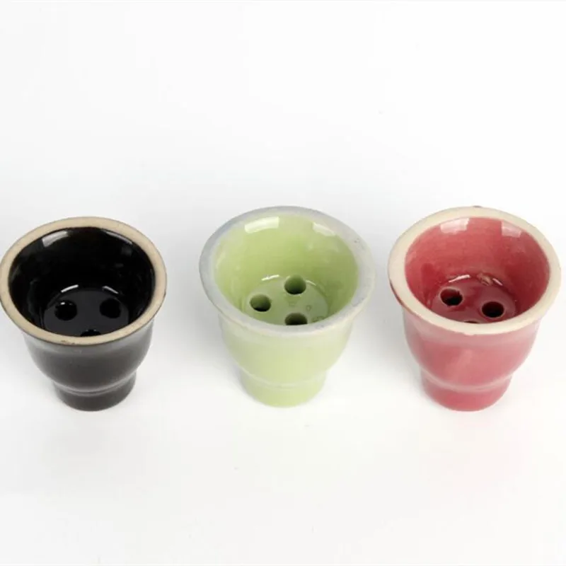 Ceramics Hookah Bowl Water Pipe Accessory Chicha Narguile Shisha Hookah Accessories For Smoking Tobacco Bowl Drop Shipping  (4)