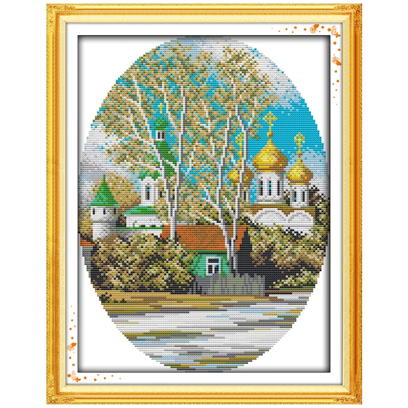 Всесезонный Набор для вышивки крестиком 11CT 14CT оптовая продажа|cross stitch set|cross
